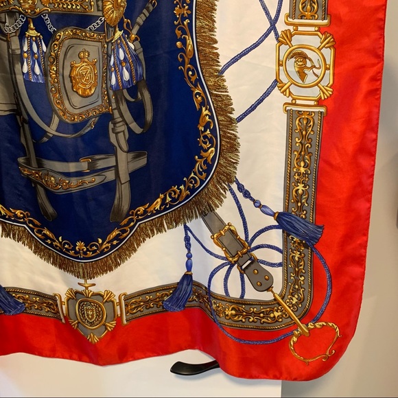 Designer Inspired Square Scarf - Picture 6 of 15